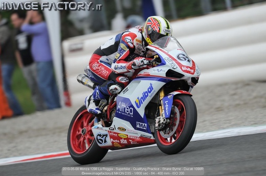 2010-05-08 Monza 1298 La Roggia - Superbike - Qualifyng Practice - Shane Byrne - Ducati 1098R